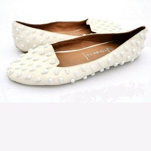 Jeffrey Campbell Womens  Skulltini Flat Shoes